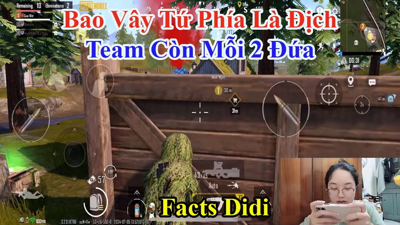 Facts Didi | Bao Vây Tứ Phía Là Địch Team Còn Mỗi 2 Đứa