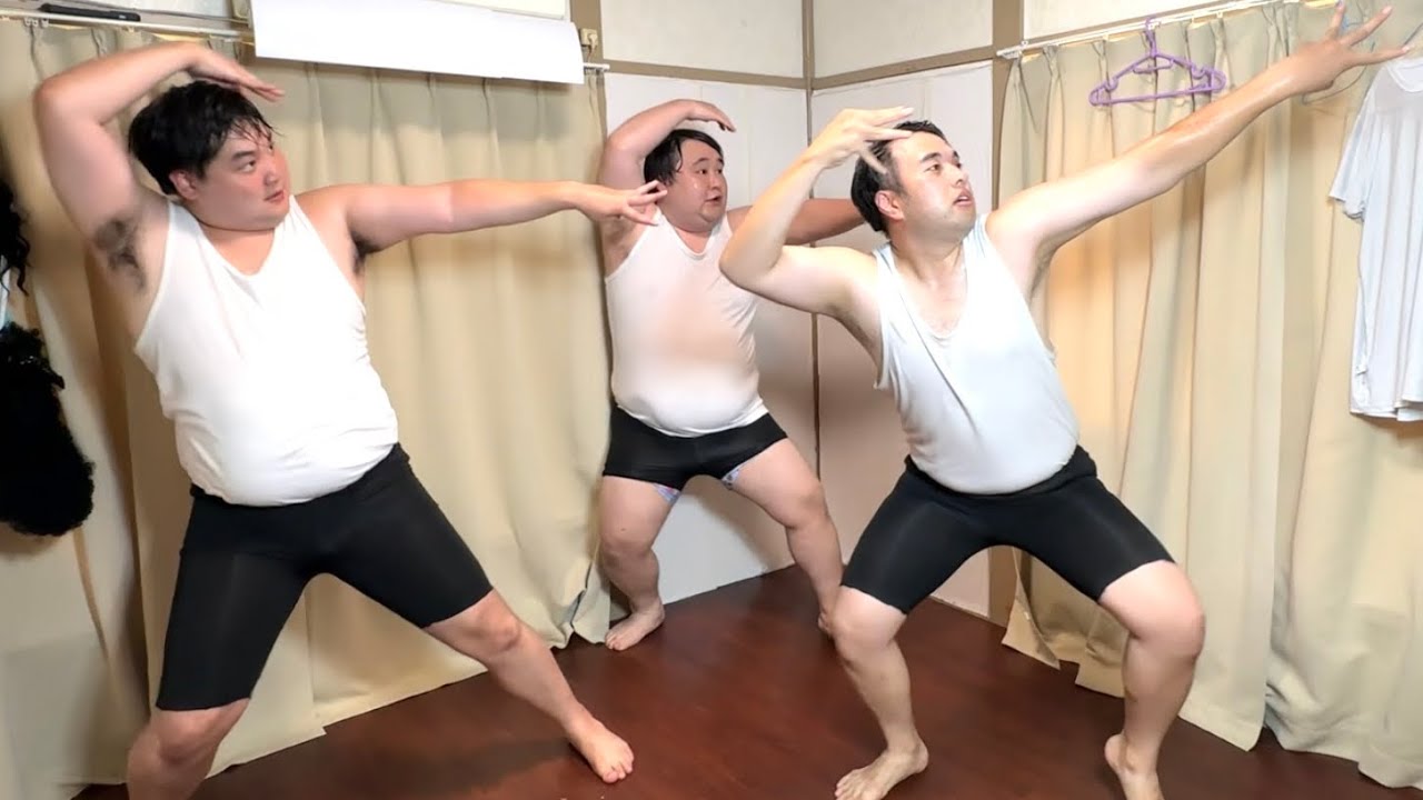 『フライド☆プライド』練習するデブ