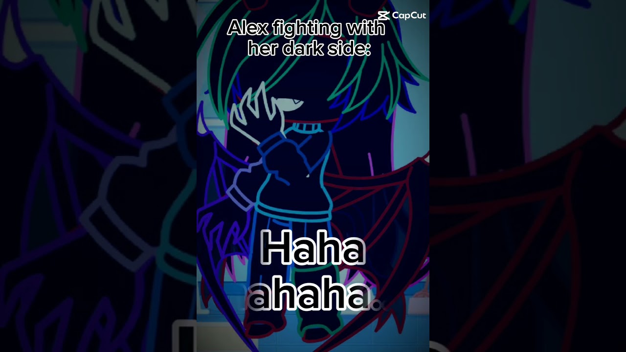 Alex fighting with her dark side