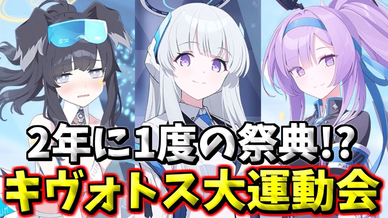 【ブルアカ】この運動会ヤバいです【ブルーアーカイブ】