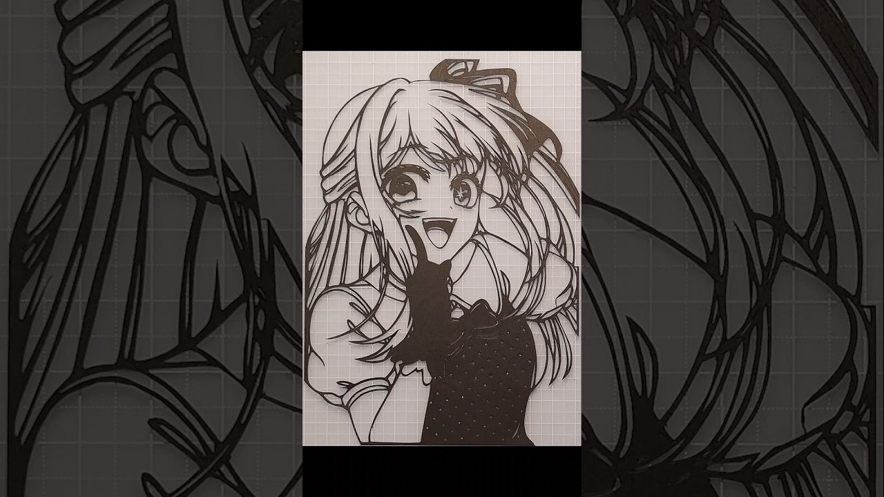 推しの子第2期OP、ファタールビーを切ってみました✨️ #推しの子 #ファタール #ルビー #shorts #アニメ #anime #art #アニメーション#animation #イラスト