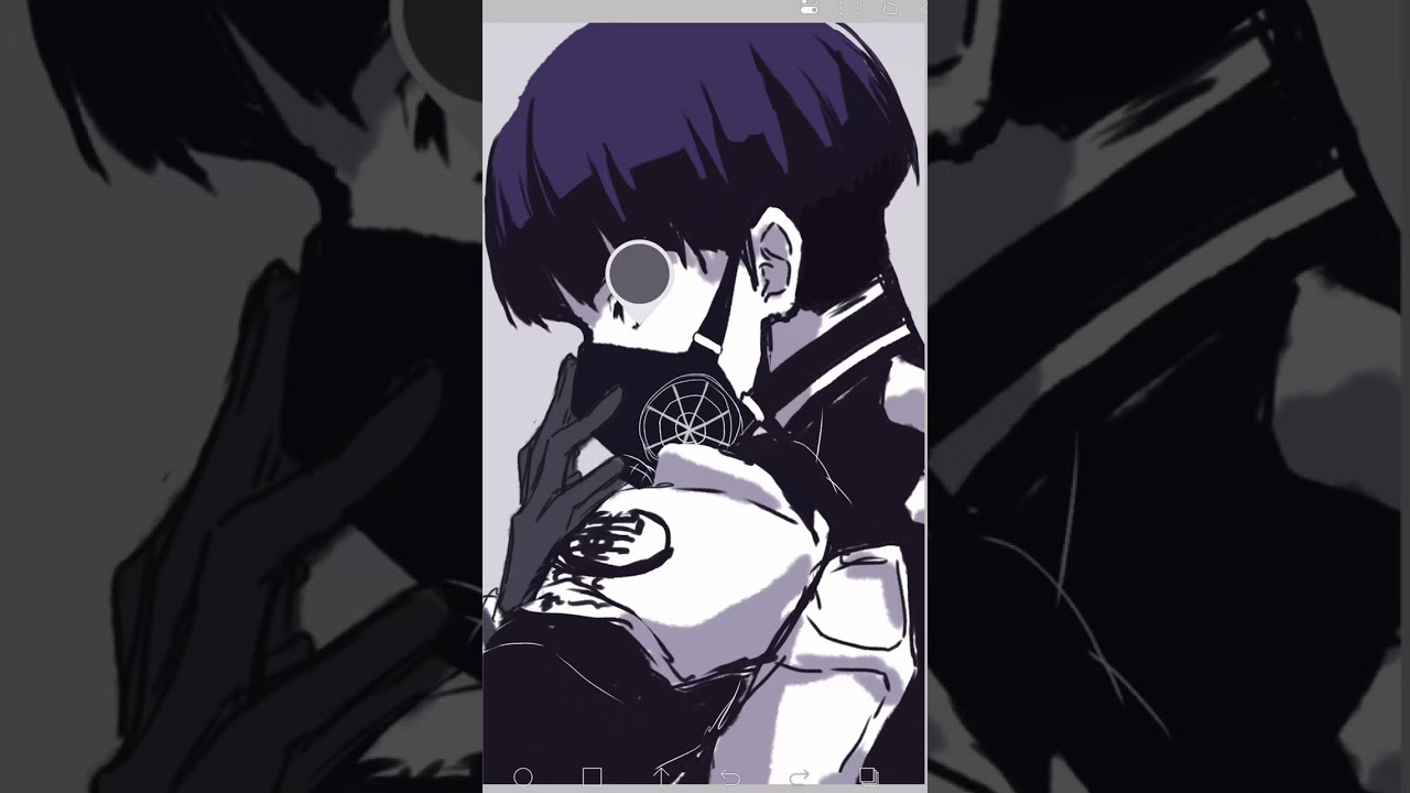 ばん！⚠️流血⚠️   ※やりたかっただけ　#イラスト　#怪獣8号　#保科宗四郎