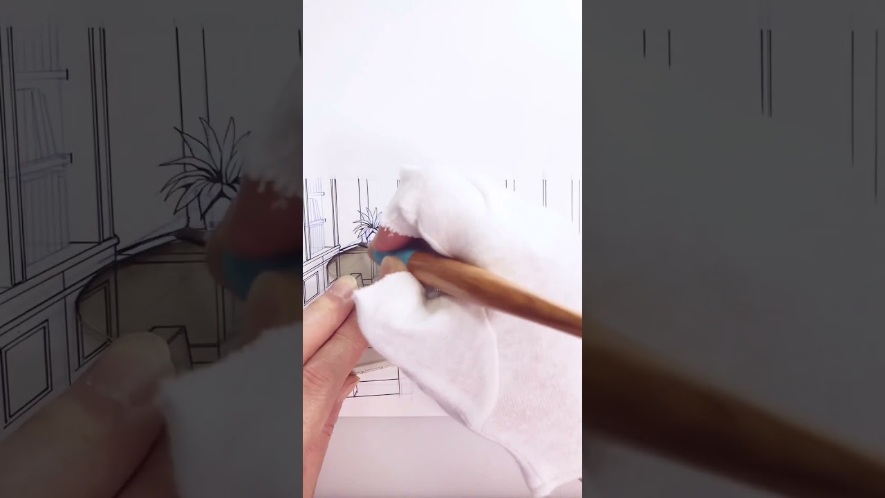 プロアシが描くアナログ背景【japanese manga  background art】p.60#鑑定スキルで成り上がる