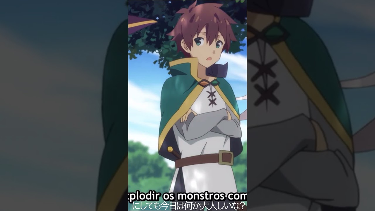 にしても今日は何か大人しいな？【#めぐみん#この素晴らしい世界に祝福を！＃このすば】#shorts #anime