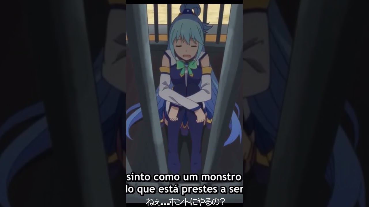 ねぇ…ホントにやるの？【#めぐみん#この素晴らしい世界に祝福を！＃このすば】#shorts #anime