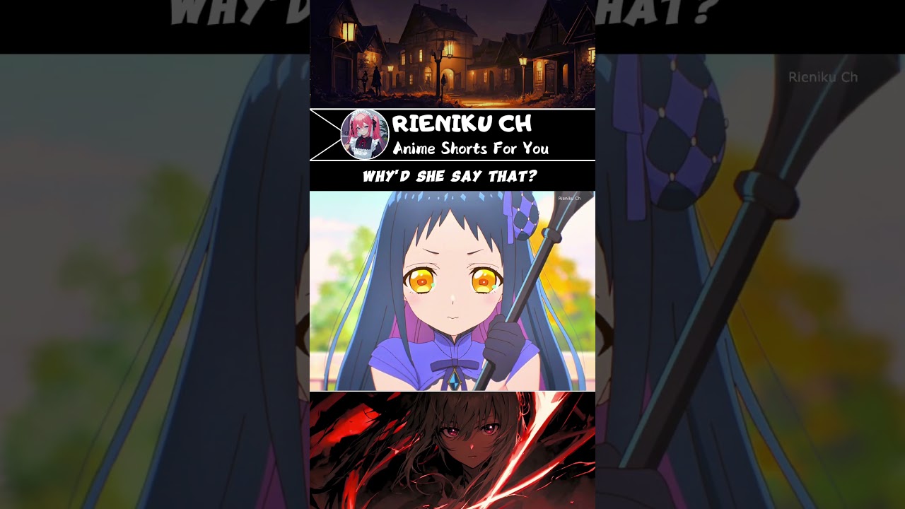 New magical girl so rude 🤣 #anime #animegirl #animeedit