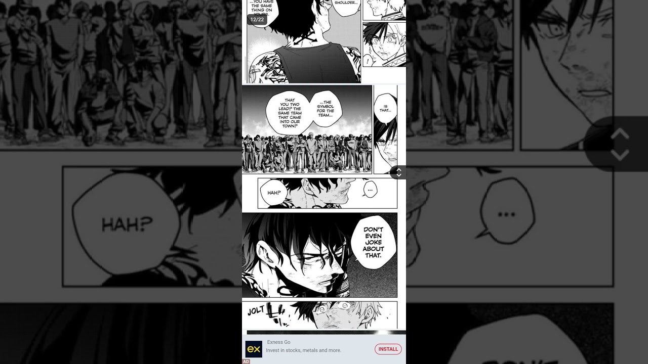 wind breaker manga chapter 152 umemiya vs takishi 1vs1 watch the end😈 #viralvideo #virl #windbreaker