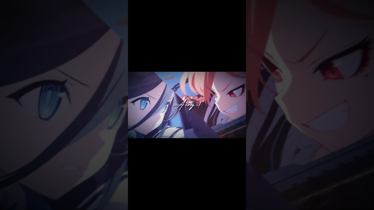 ネルとアリスの戦いマジかっこいい#shorts #ブルアカtvアニメ
