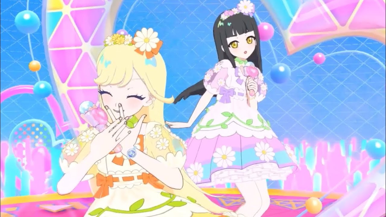 【ひみつのアイプリ】フラワーメモリーで「ムテキDUOエナジー」 つむぎ みつき