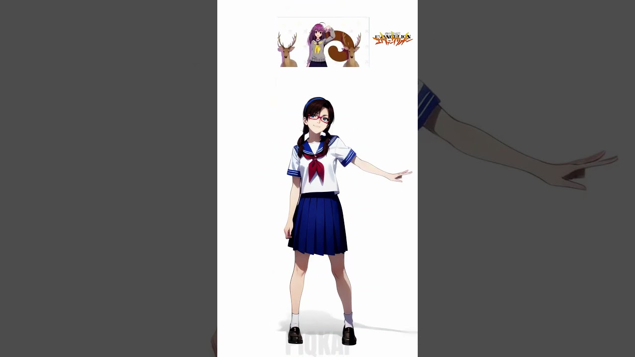 しかのこのこのここしたんたん公式OP dance [Evangelion  ver] -新世紀エヴァンゲリオン