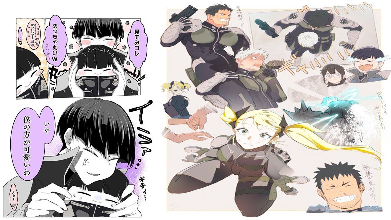 怪獣8号イラスト | ティックトック絵 Kaiju No. 8 Painting/Drawing [ 創作 ] #4