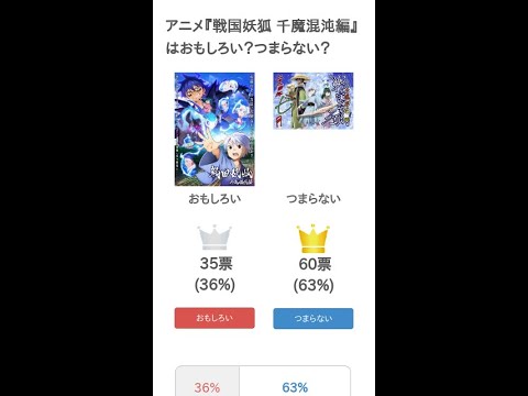 アニメ『戦国妖狐 千魔混沌編』はおもしろい？つまらない？【評価・感想・考察】 #Shorts