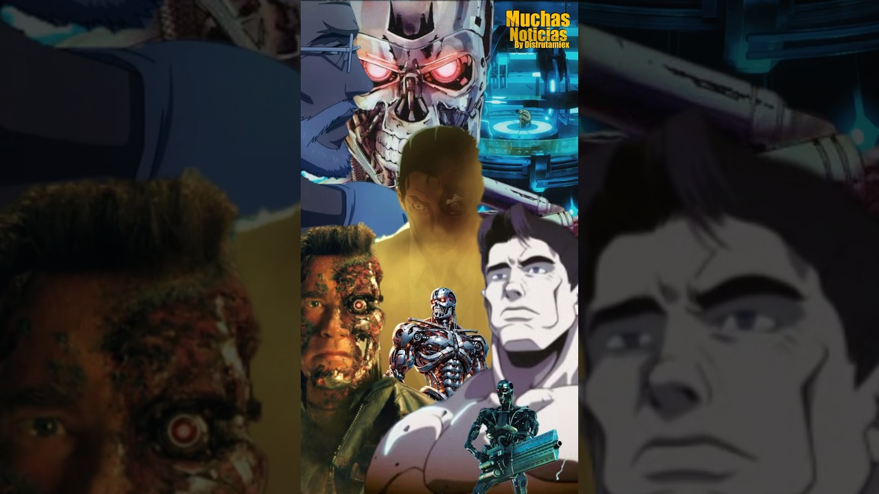 Anime de Terminator🦾 ZERO Arnold Schwarzenegger