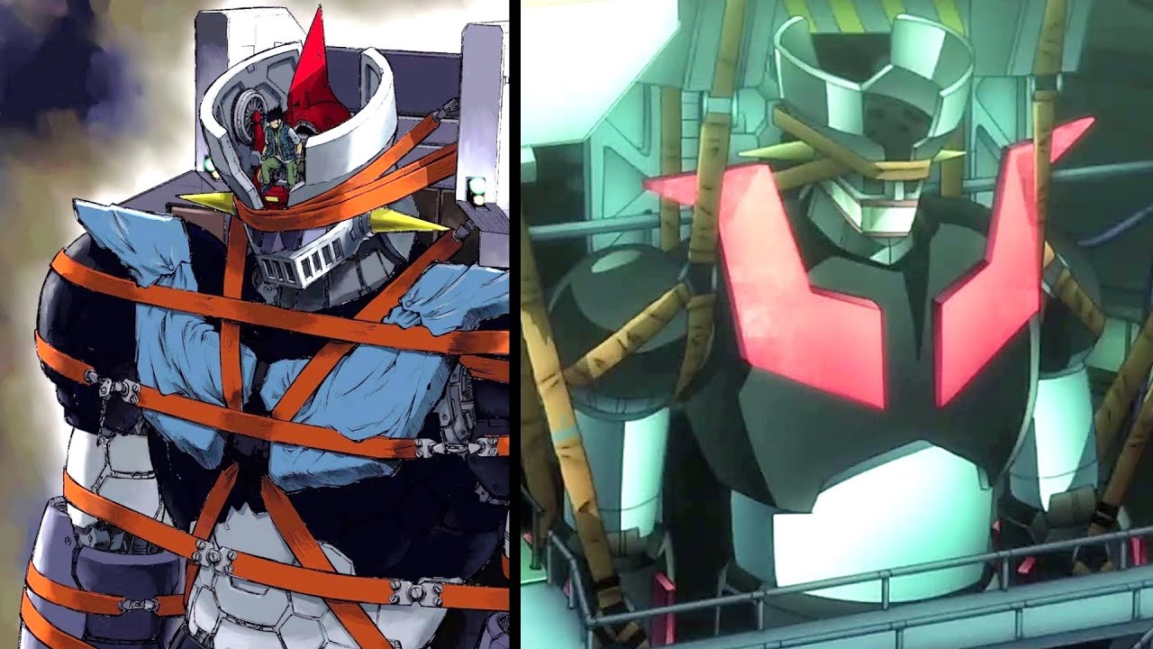 Grendizer U: Mazinger Z Sealed & Repaired Comparison (INFINITY)[グレンダイザーU マジンガーZ インターバルピース 封印 修理 比較]