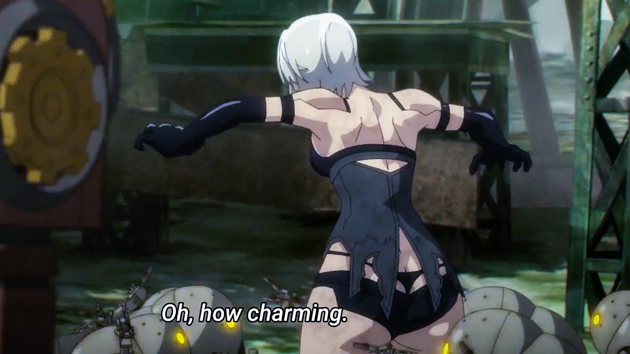 A2's First Time With The Robots 😏