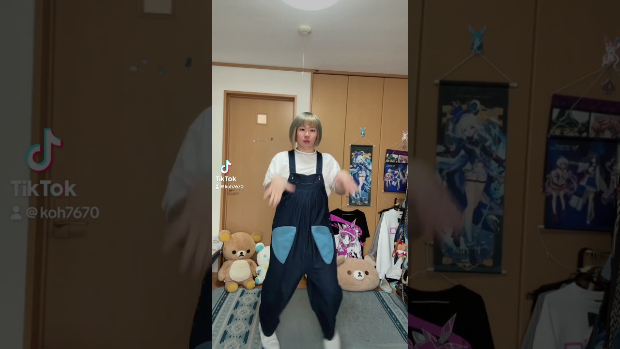 【アニメ 真夜中ぱんチOP「ギミギミ」】#踊ってみた #dance #shorts