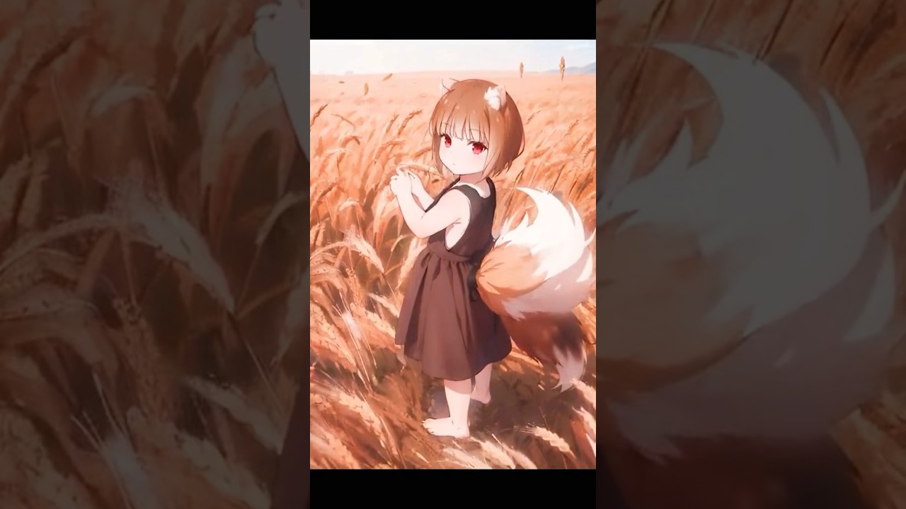 成長するホロ(上半身)/holo 's growth(upper body) spice & wolf #狼と香辛料 #spiceandwolf #アニメ #ai