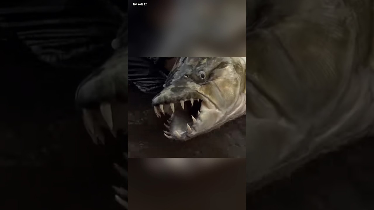 MONSTER FISH! They're Huge and Terrifying! #facts #fish #shorts