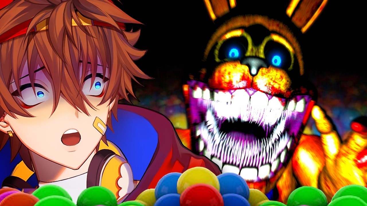 KENJI SCREAMING LIKE A B*TCH! | FNAF: Into The Pit (Full Game + Secret Ending)