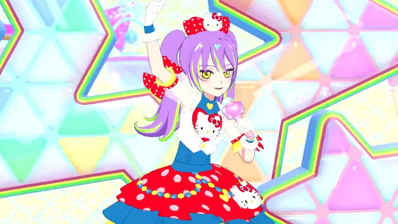 ひみつのアイプリ　３弾マイキャラフェス　MVモードをお楽しみください。　その１