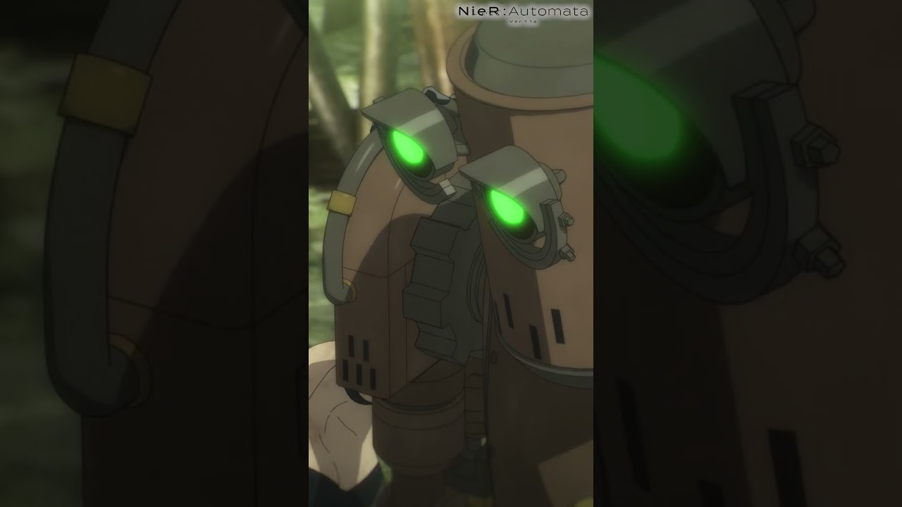「ムズカシイコトヨクワカリマセン」アニメ『NieR:Automata Ver1.1a』第2クール放送中 #ニーア #NieR #ニーアオートマタ #shorts