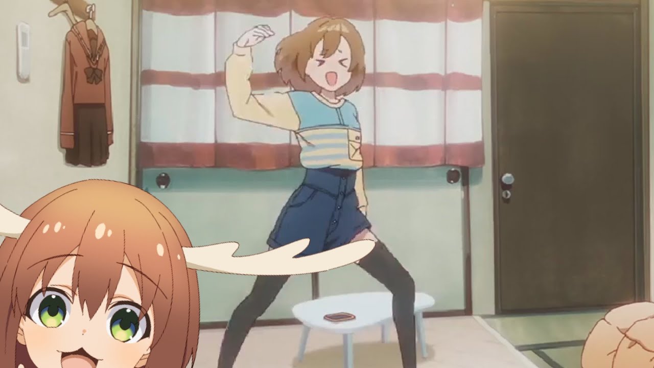 Yoru dance but its with Shikanoko Koshitantan song - Jellyfish Can't Swim in the Night