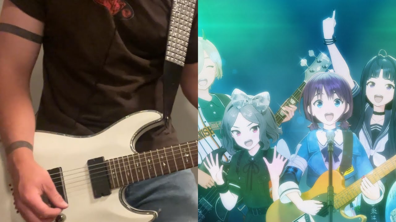 GIRLS BAND CRY OP 1 (ガールズバンドクライ) Wrong World  TOGENASHI TOGEARI (トゲナシトゲアリ) (Guitar Cover)