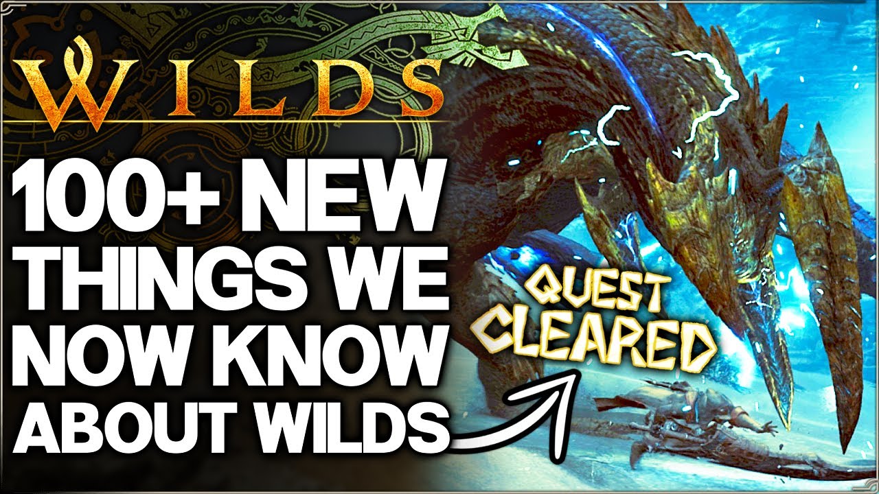 Monster Hunter Wilds - 100+ New Details, Reveals & INCREDIBLE Changes - Weapons, Monsters & More!