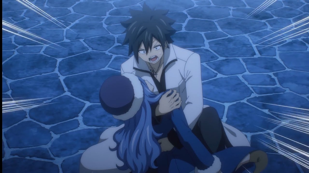 Juvia comes to see Gray - Fairy Tail 100 Years Quest