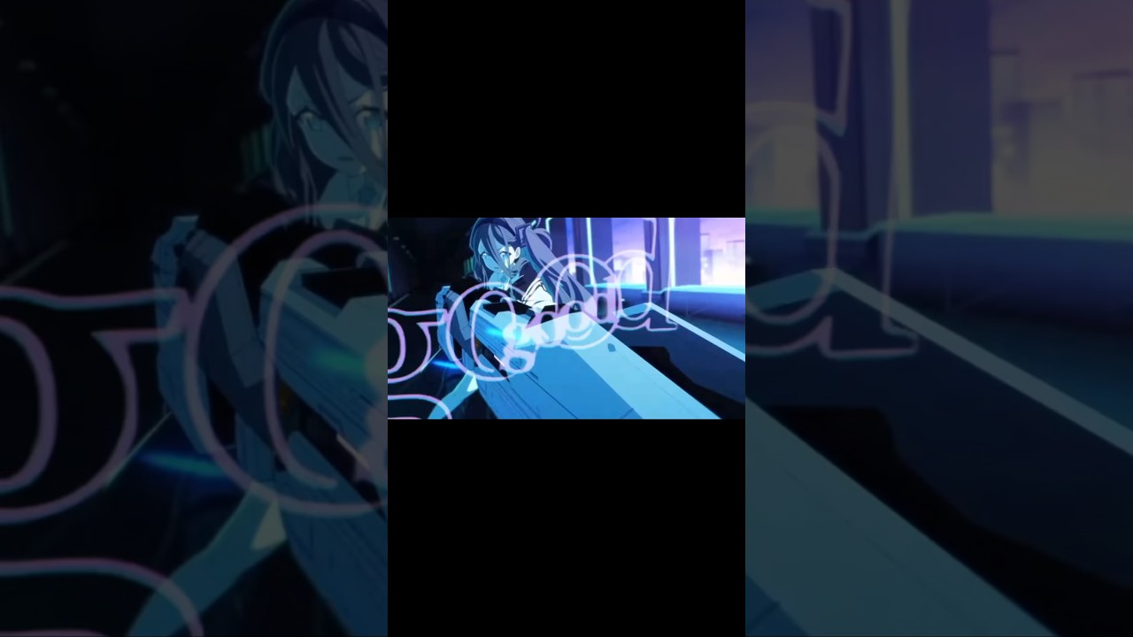 マジブルアカの戦いのシーンかっこいい#shorts #ブルアカ #ブルアカtvアニメ #ブルーアーカイブ #アリス #ネル #かっこいい #戦い #ロクデナシ宇宙