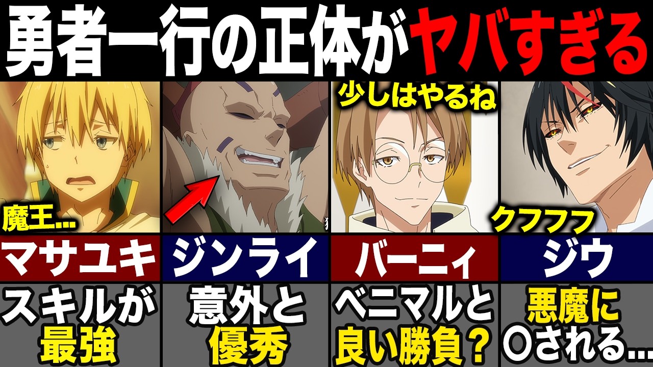 【転スラ】リムルにとって脅威に?! 勇者マサユキ一行とその正体がヤバイ...