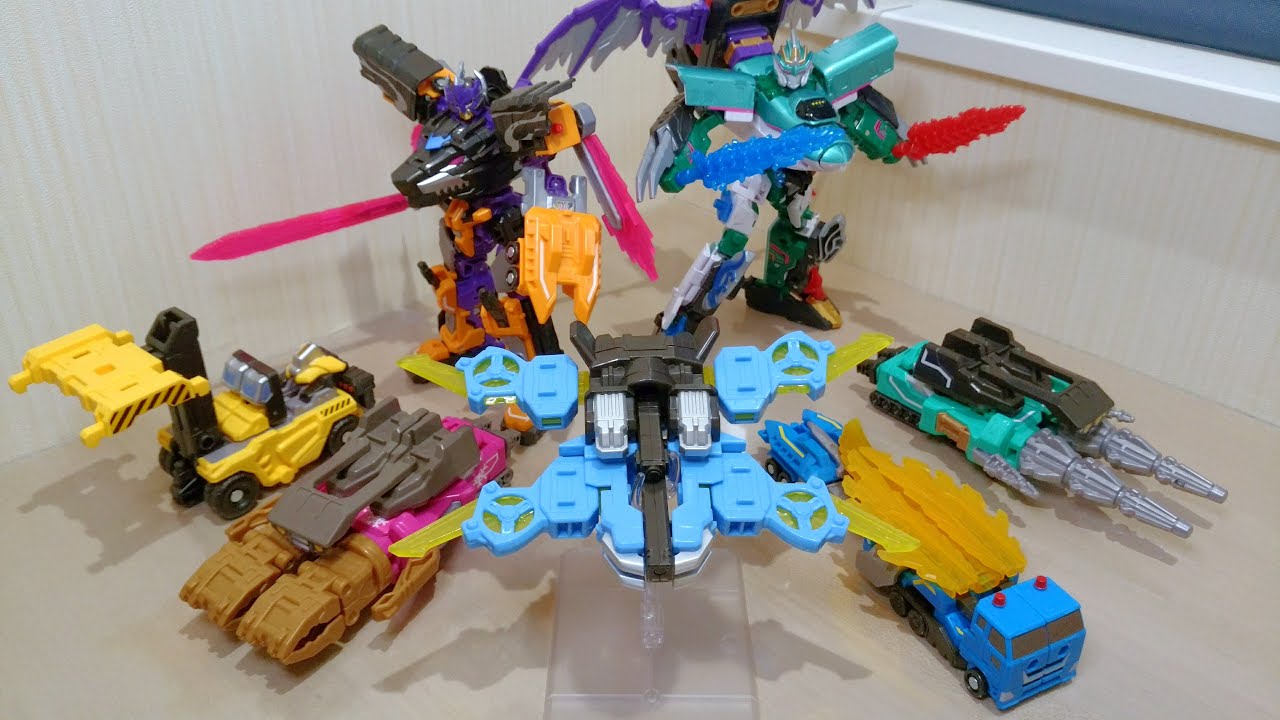 【#シンカリオン チェンジザワールド】正義と悪の合体を入れ替えたら❓　［ハーデスシンカリオン デストロイフォーム］を他シンカリオン＆エルダビークルとで合体レビュー❗　〘#プラレール 〙