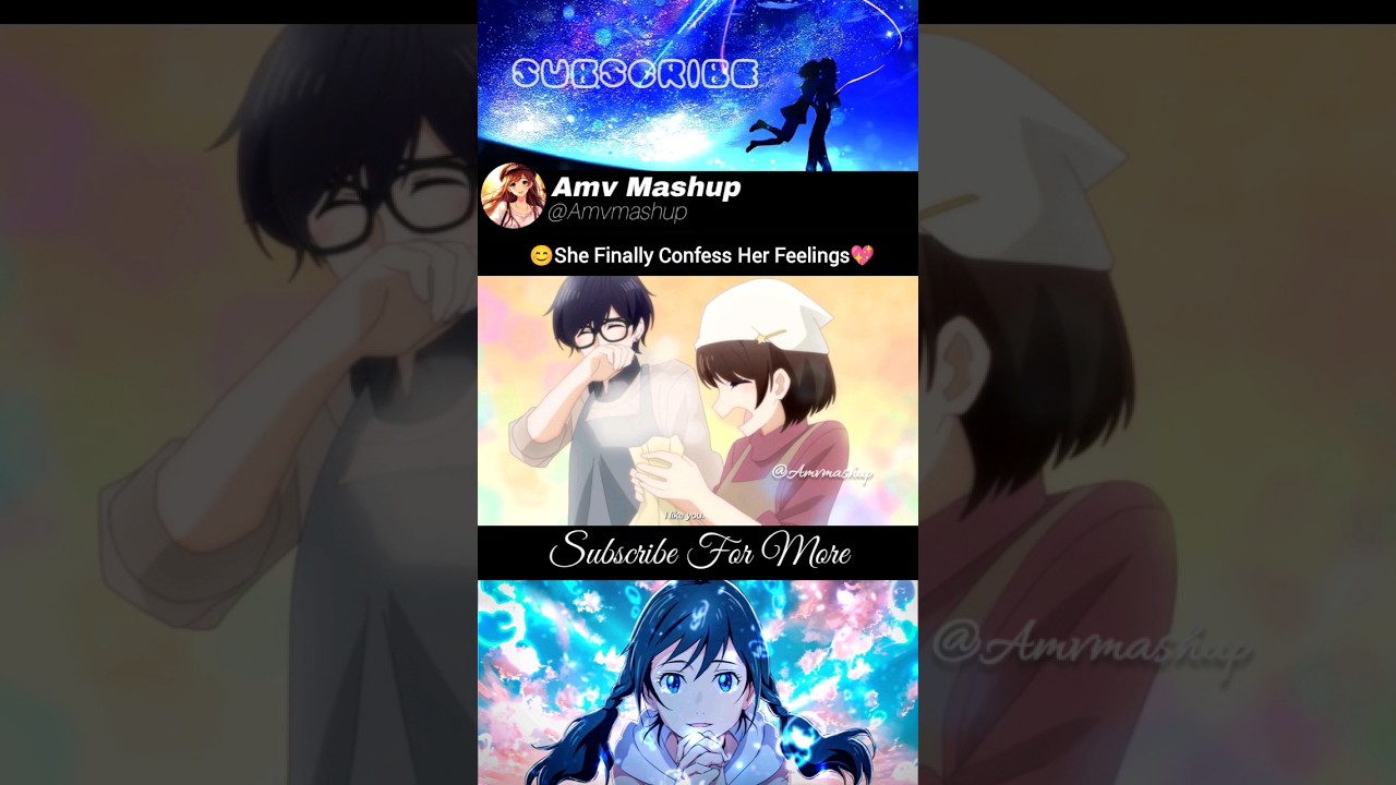 The Way She Confessed Her Feelings🫰| A Condition Called Love | #anime,#animelover