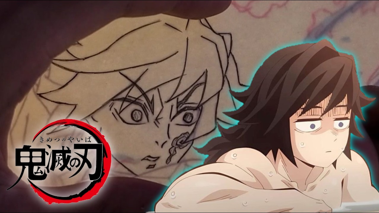 【鬼滅の刃イラスト】柱稽古編の無惨に斬りかかる冨岡義勇を描いてみた！『線画編』【ASMR /作業用(no talking)】「鬼滅の刃柱稽古編」