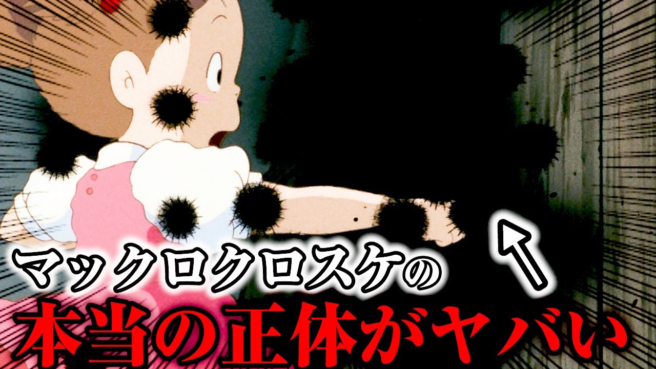 【となりのトトロ】（前編）1度はメイに●された”マックロクロスケ”の正体はなんと●●●でした【岡田斗司夫 ジブリ解説】