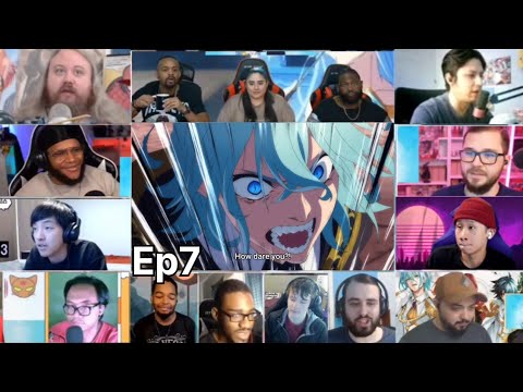 [15+ Reaction Mashup] Wistoria Wand and sword Episode 7||Reaction Mashup|| #reactionmashup