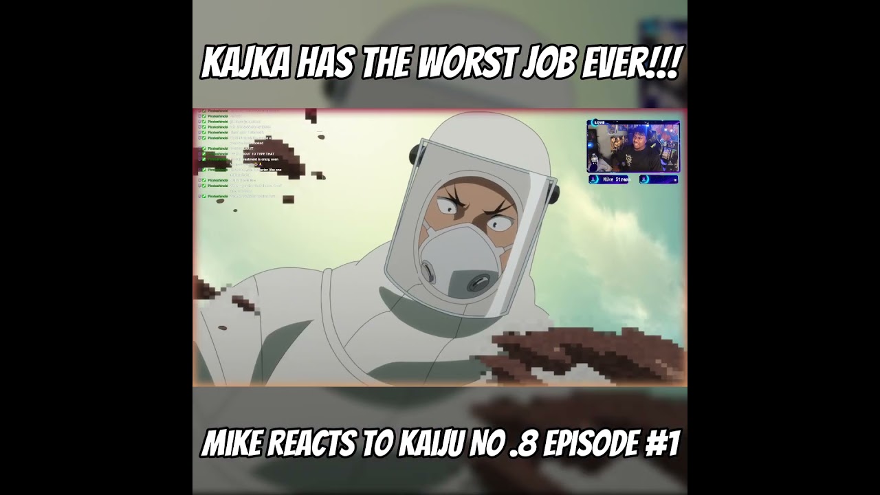 Kafka has the WORST JOB EVER!!! | Mike Reacts to Kaiju No 8 Episode #1