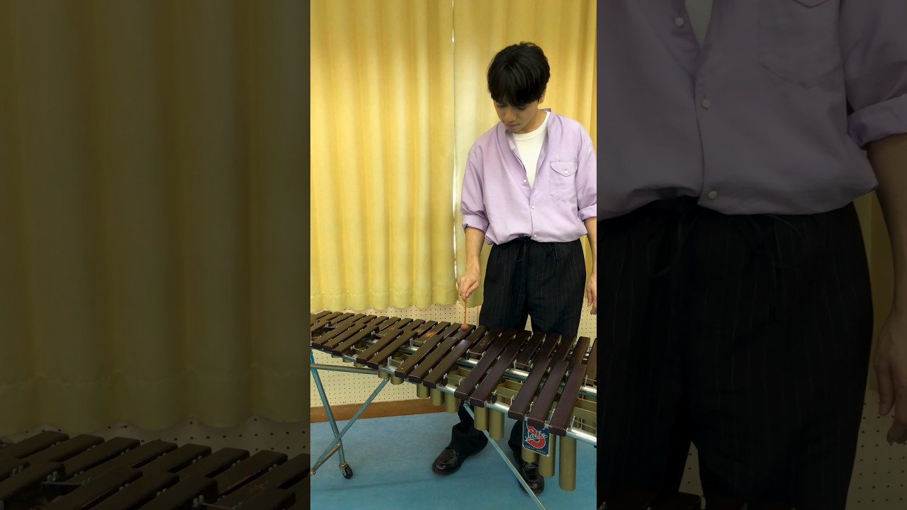 「クランクアップ」オフショット！（木琴ver.）#クランクアップ #黄昏アウトフォーカス #黄昏 #学校 #shorts