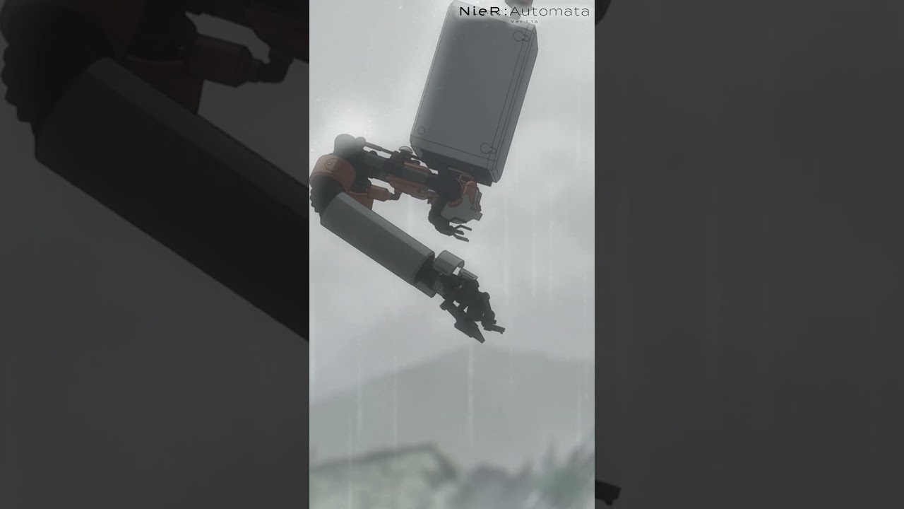 「すぐに終わらせてやる」アニメ『NieR:Automata Ver1.1a』第2クール放送中 #ニーア #NieR #ニーアオートマタ #shorts