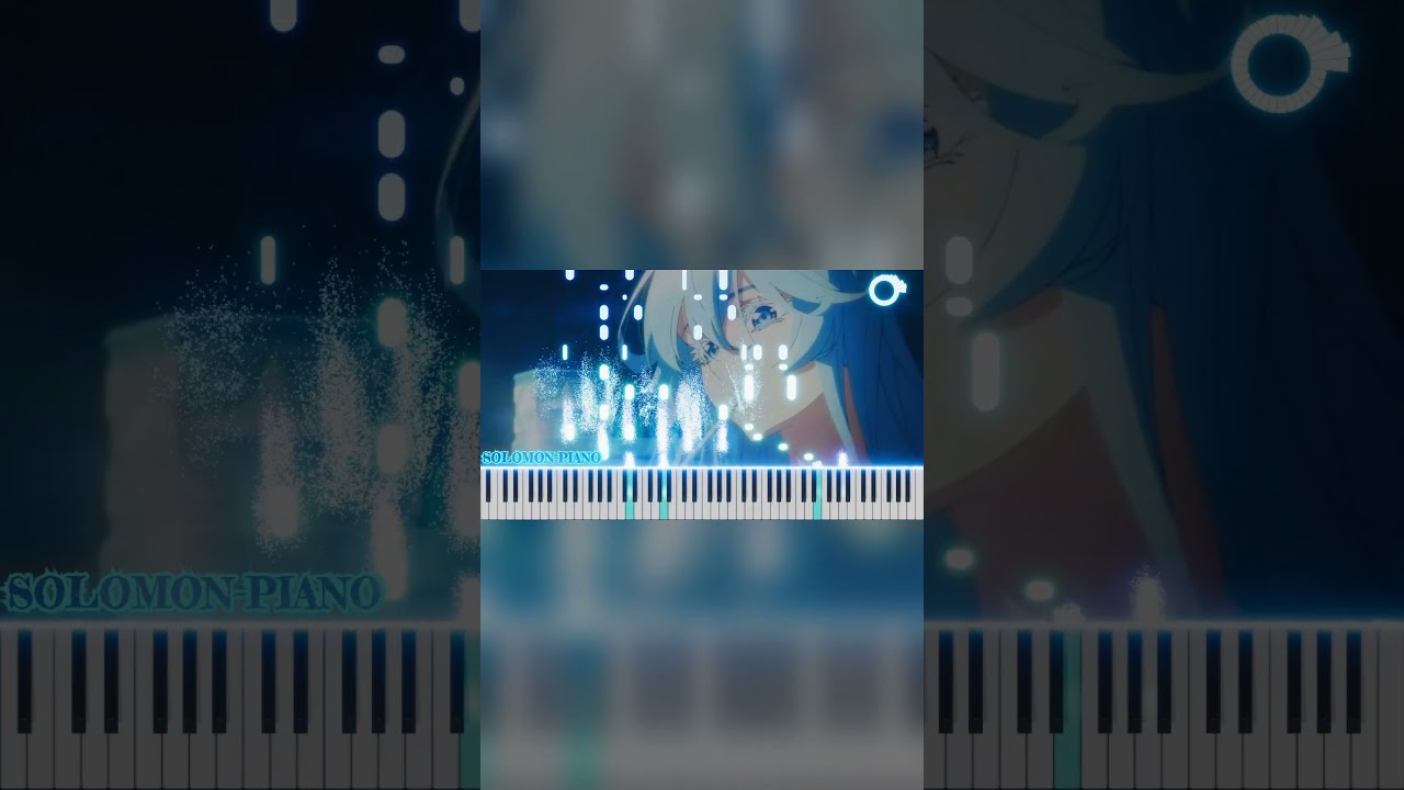 Wistoria:Wand and Sword OP『Fire and Fear-PENGUIN RESEARCH』Piano #fireandfear #pianotutorial #shorts