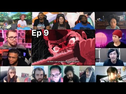 [15+ Reaction] The Elusive Samurai Episode 9|Reaction Mashup| 逃げ上手の若君エピソード9のフルリアクションマッシュアップ