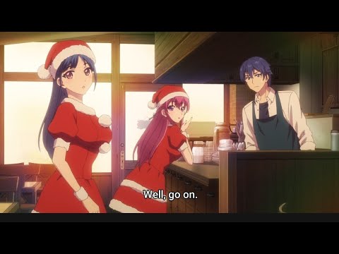 Riho met with her mom again | The Café Terrace and Its Goddesses Season 2, 女神のカフェテラス 第2期 Episode 9