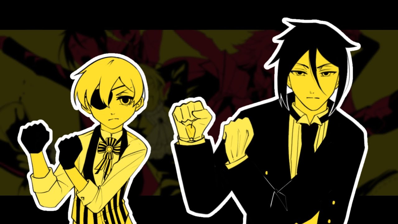 MASHLE OP2 Black Butler Parody Animation ✦ Creepy Nuts「Bling-Bang-Bang-Born」