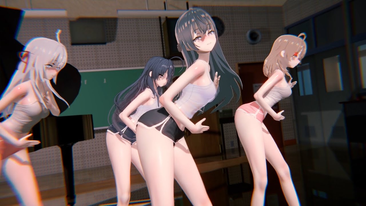 MMD ロシデレ | AOA - Excuse me #時々ボソッとロシア語でデレる隣のアーリャさん