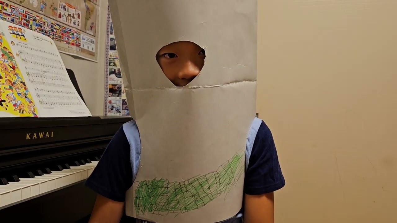 妖怪ぬりかべ　初投稿｢さんぞくのうた｣