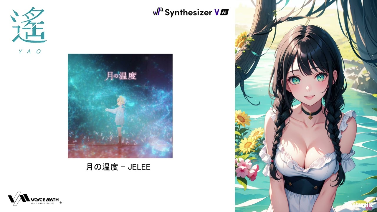 【遙】月の温度 /「夜のクラゲは泳げない」第4話劇中歌【SynthV】