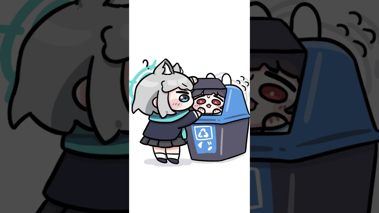 先輩探し  #ブルーアーカイブ  #블루아카이브