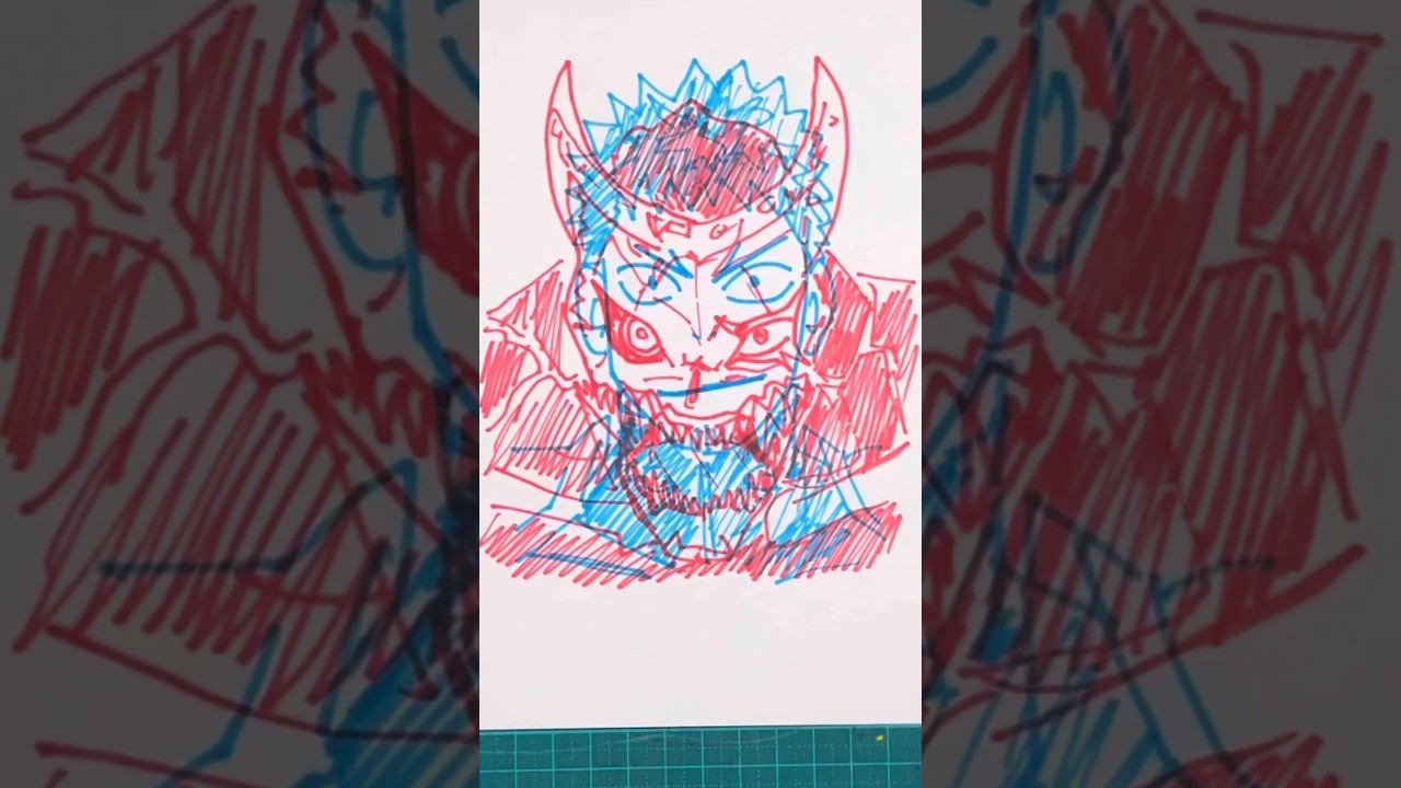 日比野カフカ！デフォルトvs怪獣8号！ #kafuka #kaijuno8