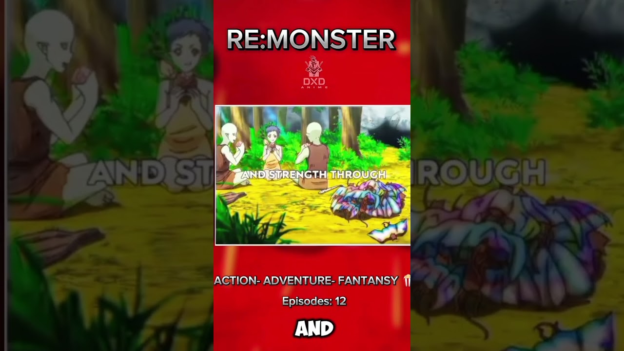 ANIME THAT YOU HAVE TO WATCH RIGHT NOW.: RE MONSTER.‼️ like and follow for more anime content