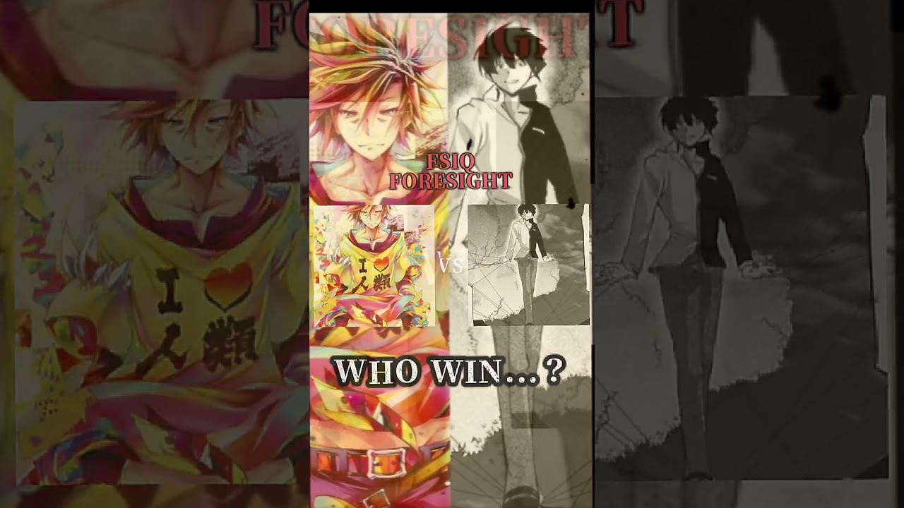 ふーうぃん #頭脳比べ #どっちが強い？ #ノーゲーム・ノーライフ #NGNL #多数欠 #比較動画